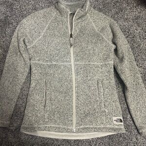 The North Face Heathered Gray Hoodie